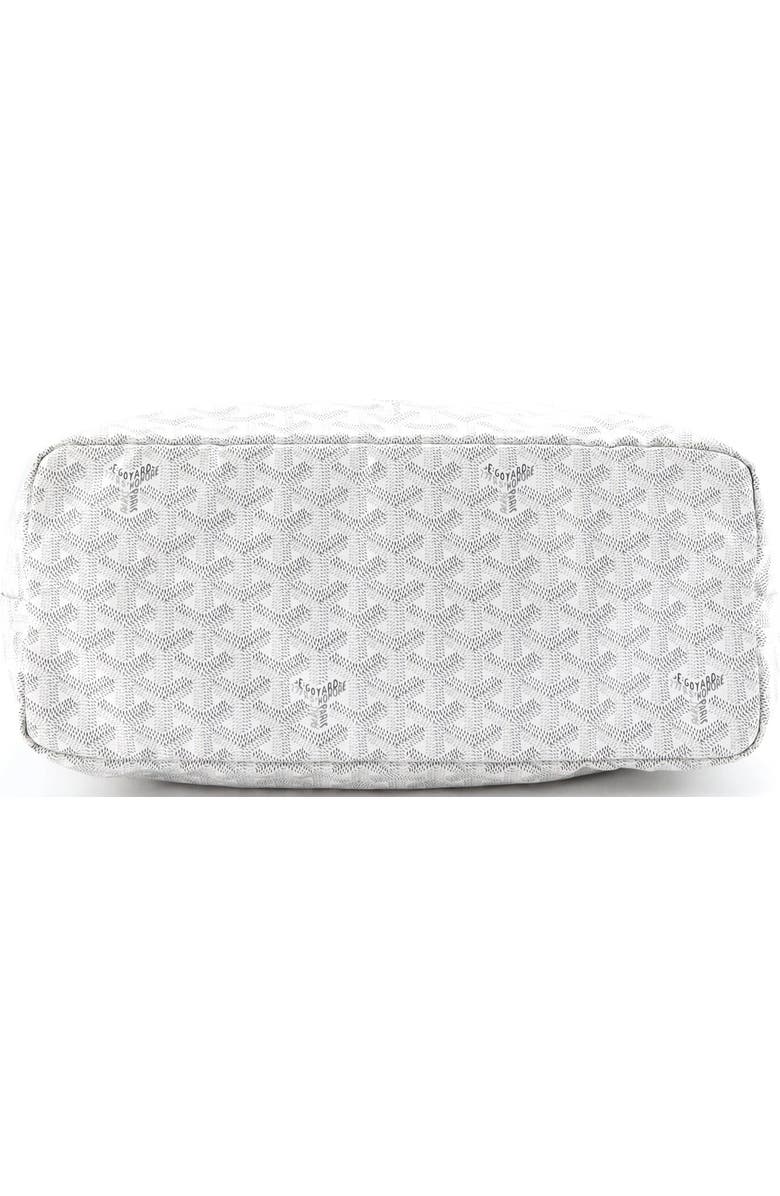 Pre-Owned Goyard Saint Louis Tote Coated Canvas PM, Alternate, color, White