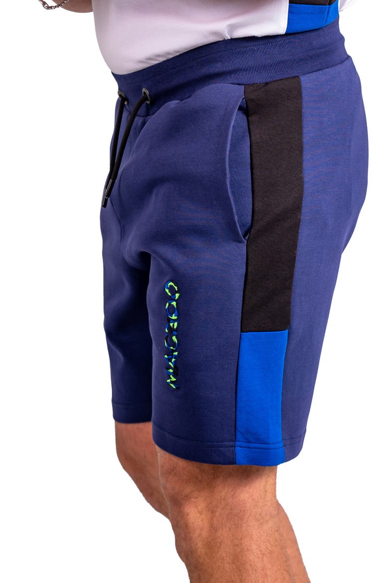 Resistanceemb Blue Shorts, Alternate, color, BLUE