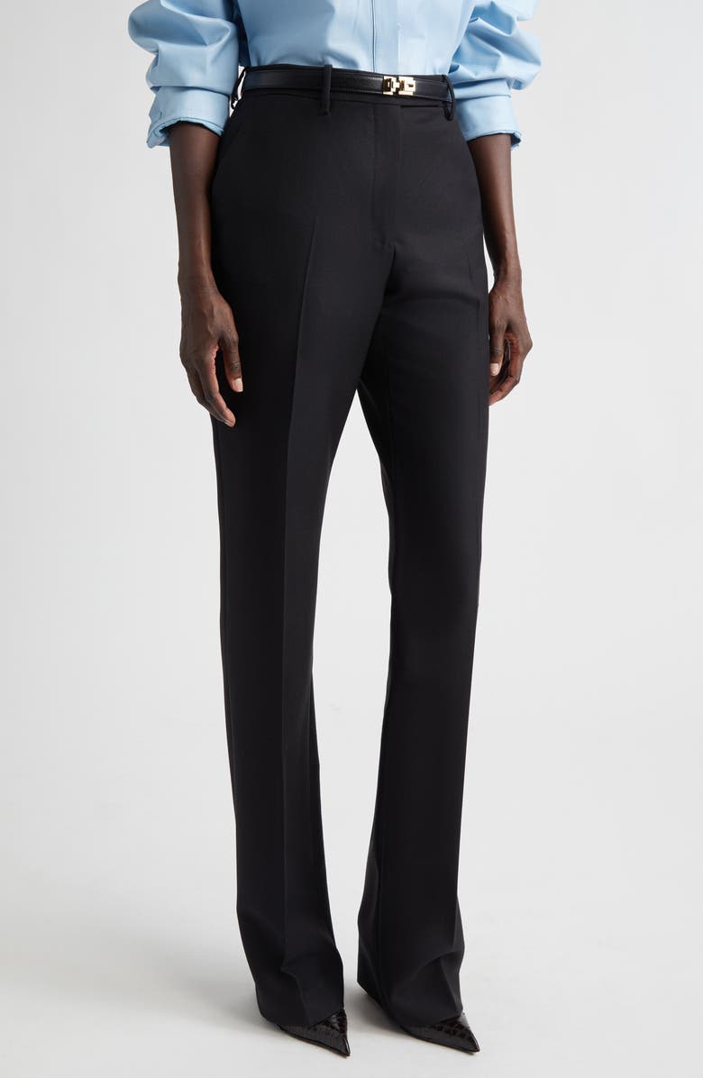 TOM FORD Virgin Wool, Mohair 
Silk Pants, Main, color, Lb999 Black