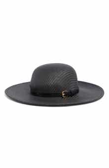 Belted Straw Sun Hat