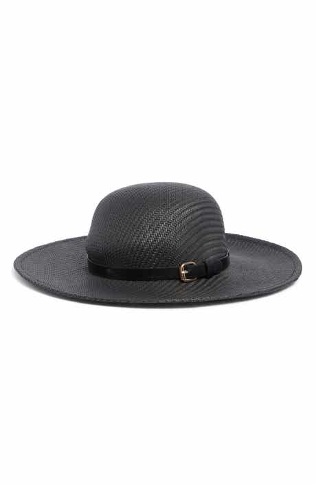 Belted Straw Sun Hat