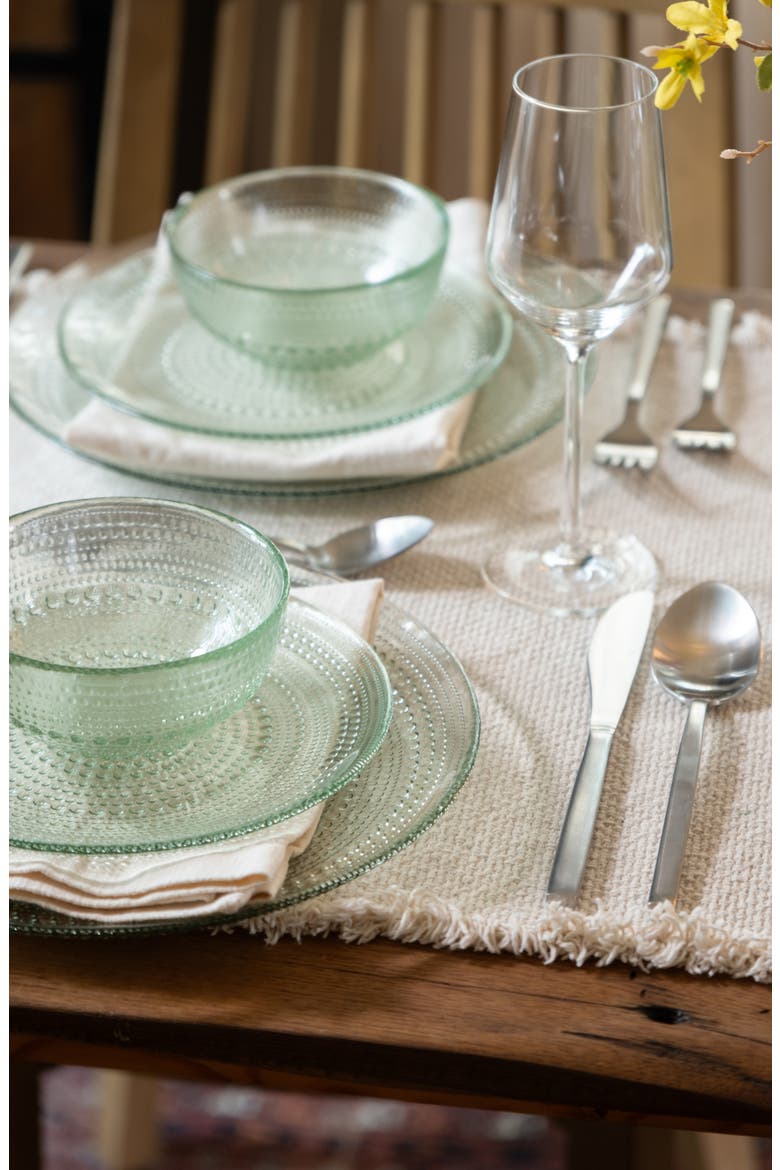 Arezzo Brushed 20-Piece Flatware Set, Alternate, color, SILVER