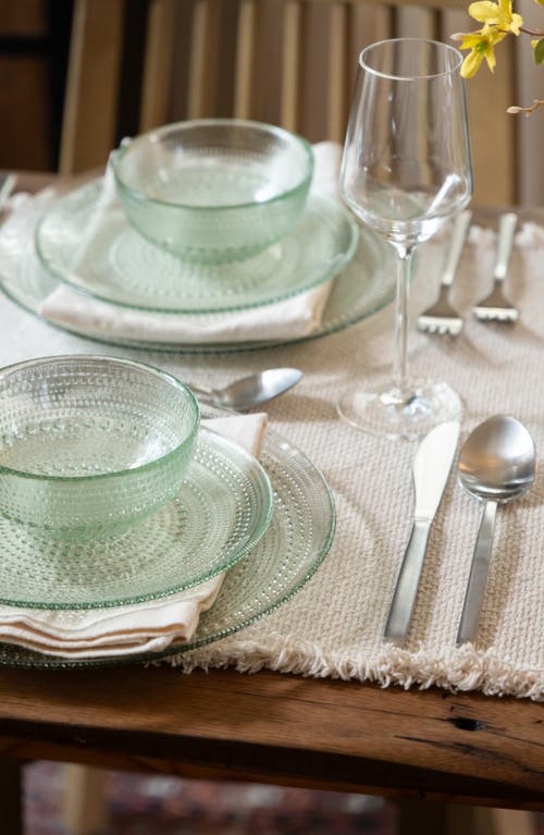 Fortessa 20-piece Arezzo Flatware Service, Brush Stainless Steel In Silver