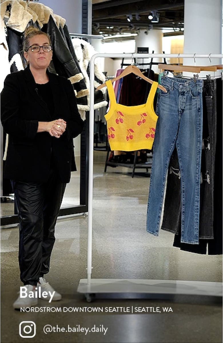 Cosmic Square Neck Sweater Tank, sales video thumbnail