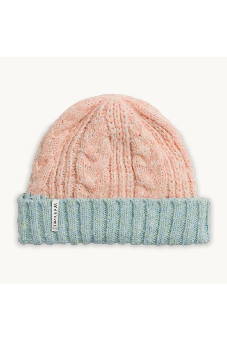 Youth Recycled Miso Beanie, Main, color, Peach