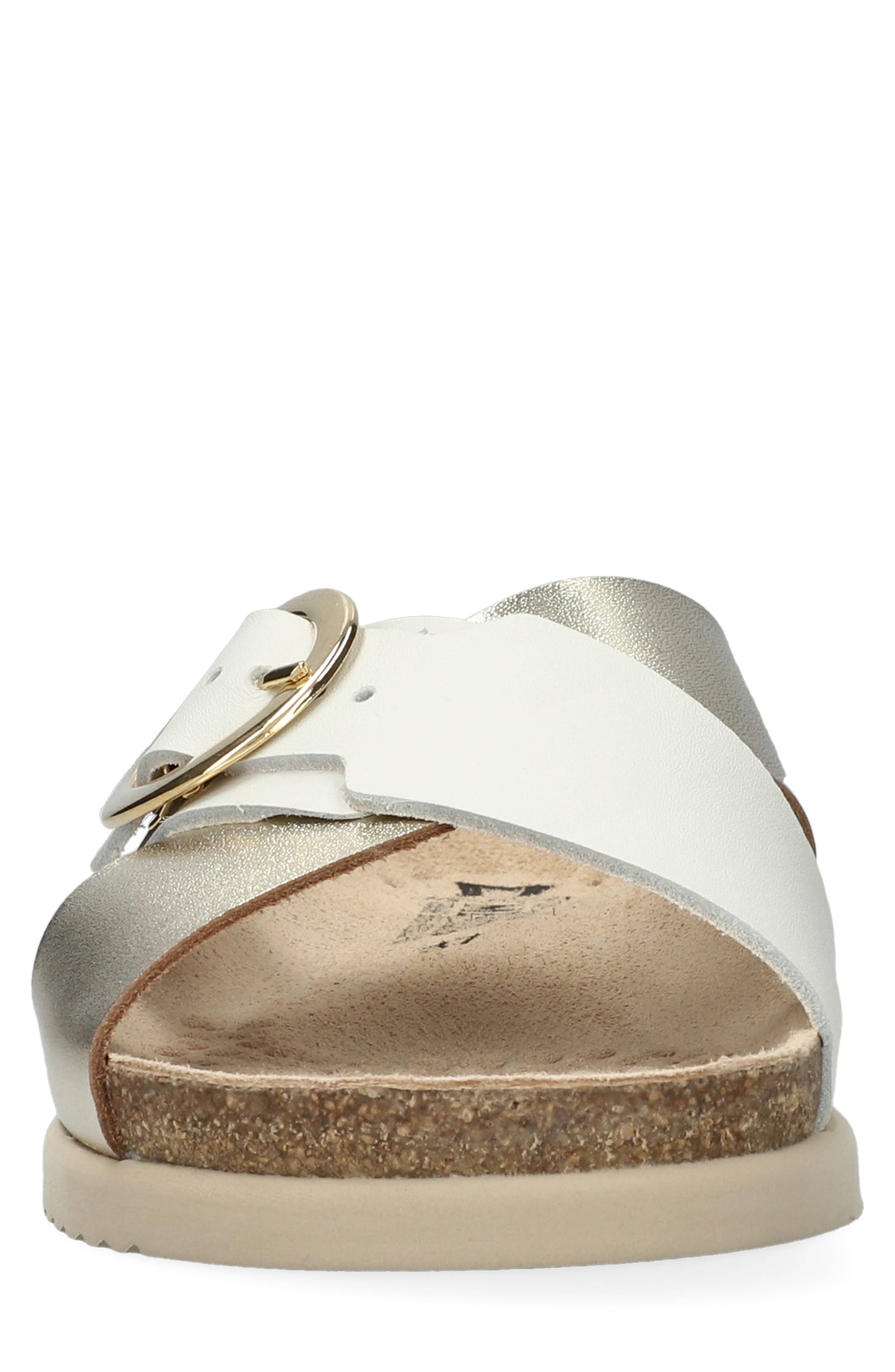 Hirina Slide Sandal, Alternate, color, METALLIC GOLD