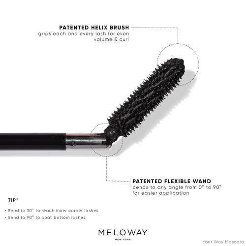 Meloway Your Way Mascara In Super Black