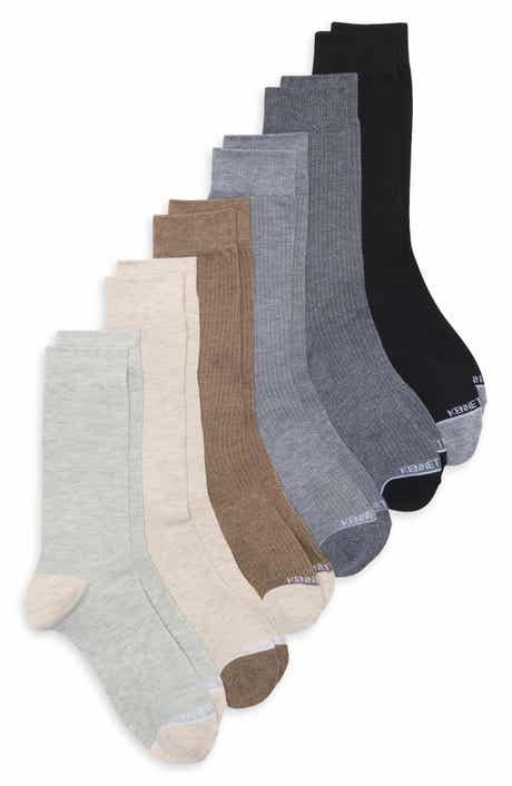 6-Pack Mock Rib Crew Socks