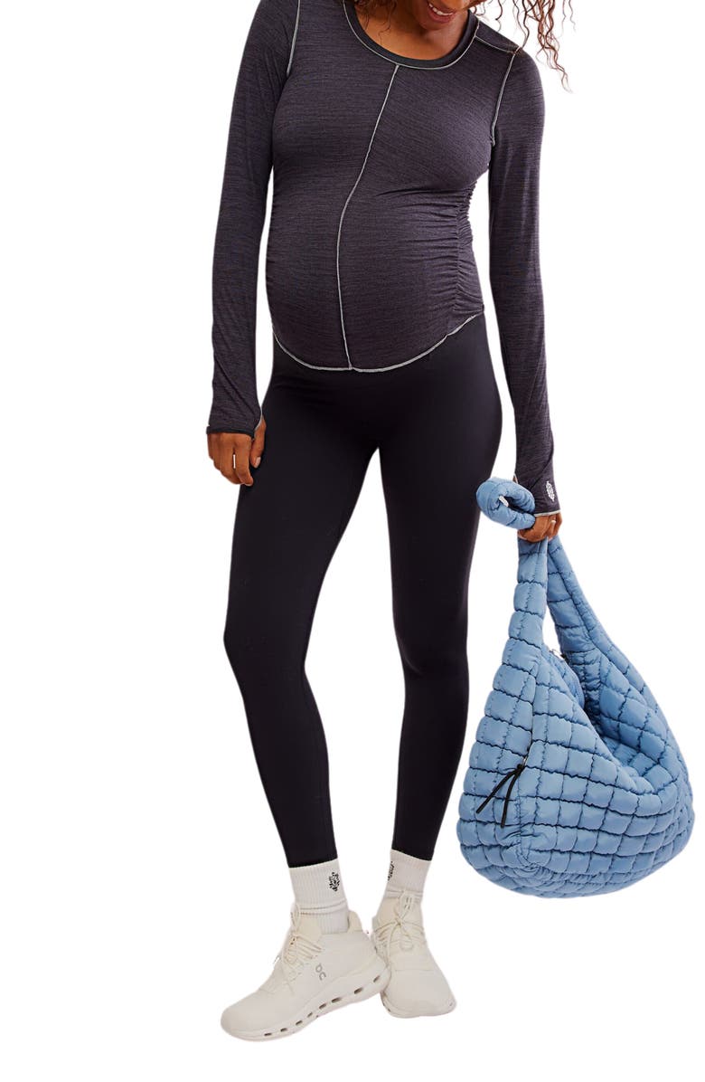 Free People FP Movement Hatch Right On Run Layering T-Shirt, Alternate, color, 