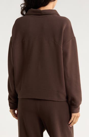 Forever Ottoman Quarter Zip Sweatshirt