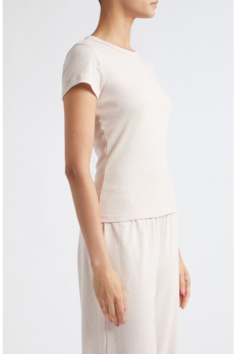 Nando Slim Fit Cotton T-Shirt, Alternate, color, PETAL MELANGE