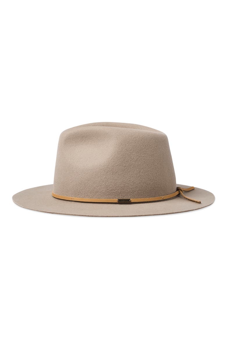 Wesley Wool Felt Fedora, Alternate, color, SAFARI