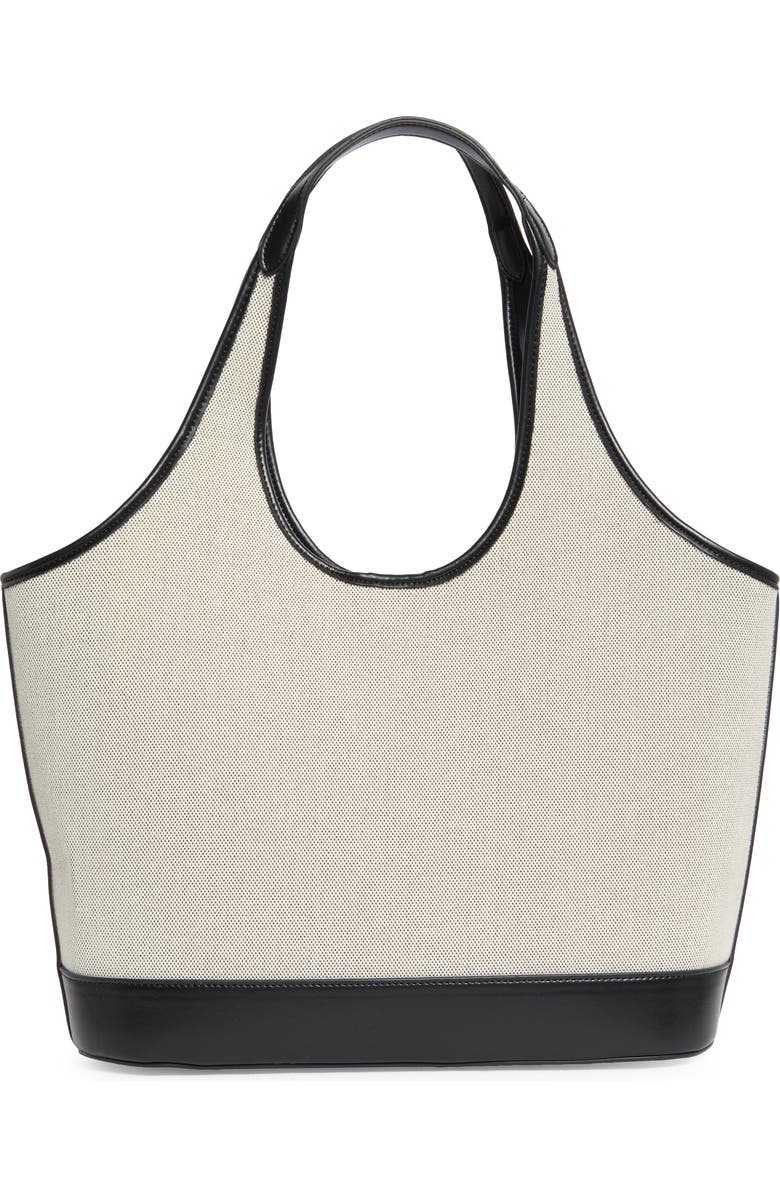 Tahari Riverside Tote & Shoulder Bag, Alternate, color, Black And White