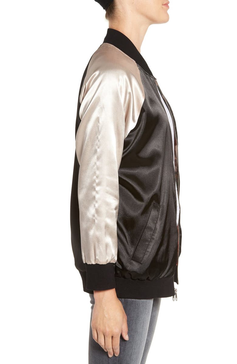 Standard Grace Reversible Bomber Jacket, Alternate, color, 