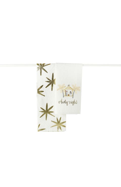 Nativity Christmas Hand Towels
