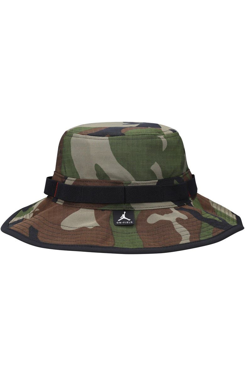 Jordan Brand Men's Jordan Brand Camo Oklahoma Sooners Boonie Performance Bucket Hat, Alternate, color, 