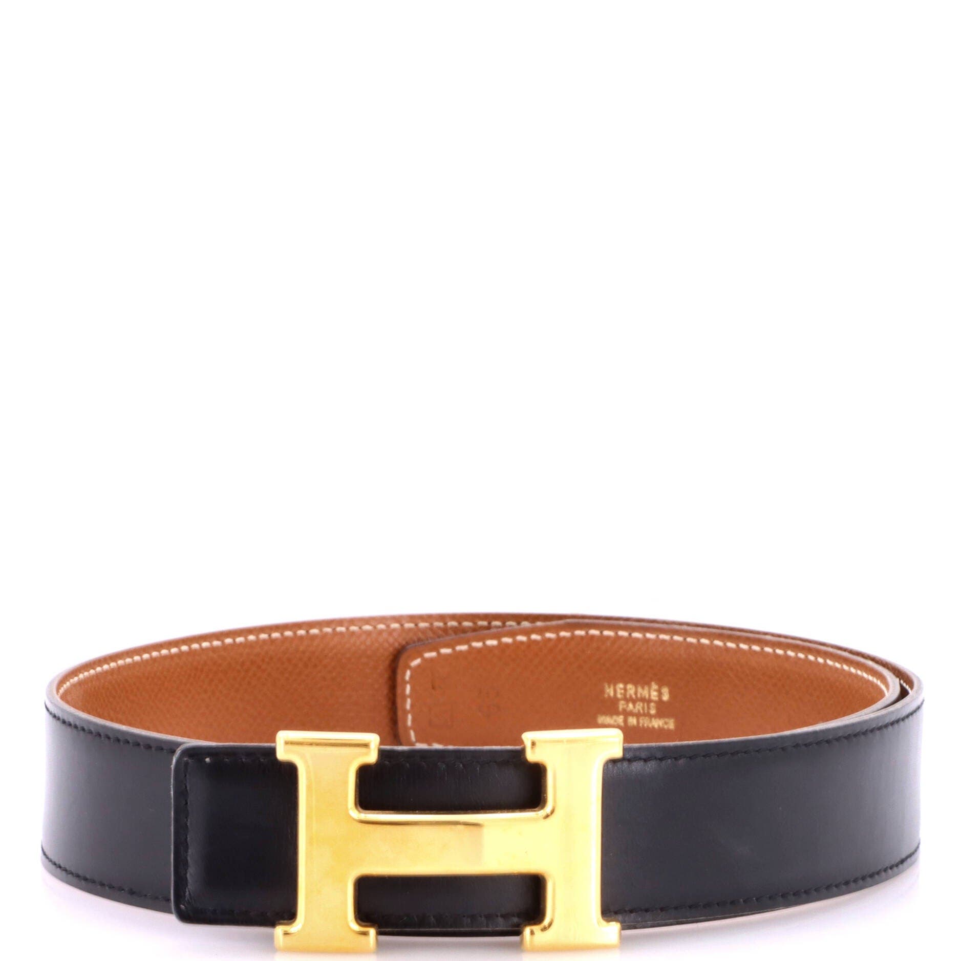 Constance Reversible Belt Leather Medium, Main, color, Black