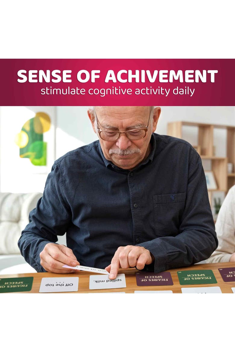 Memory and Conversation Cards for Seniors, Alternate, color, Dementia