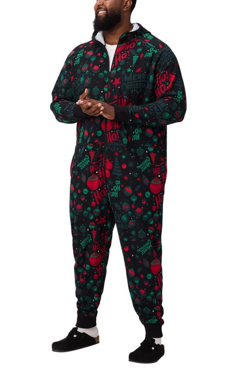 Fabletics The Go-to Fleece Hooded Jumpsuit In Black