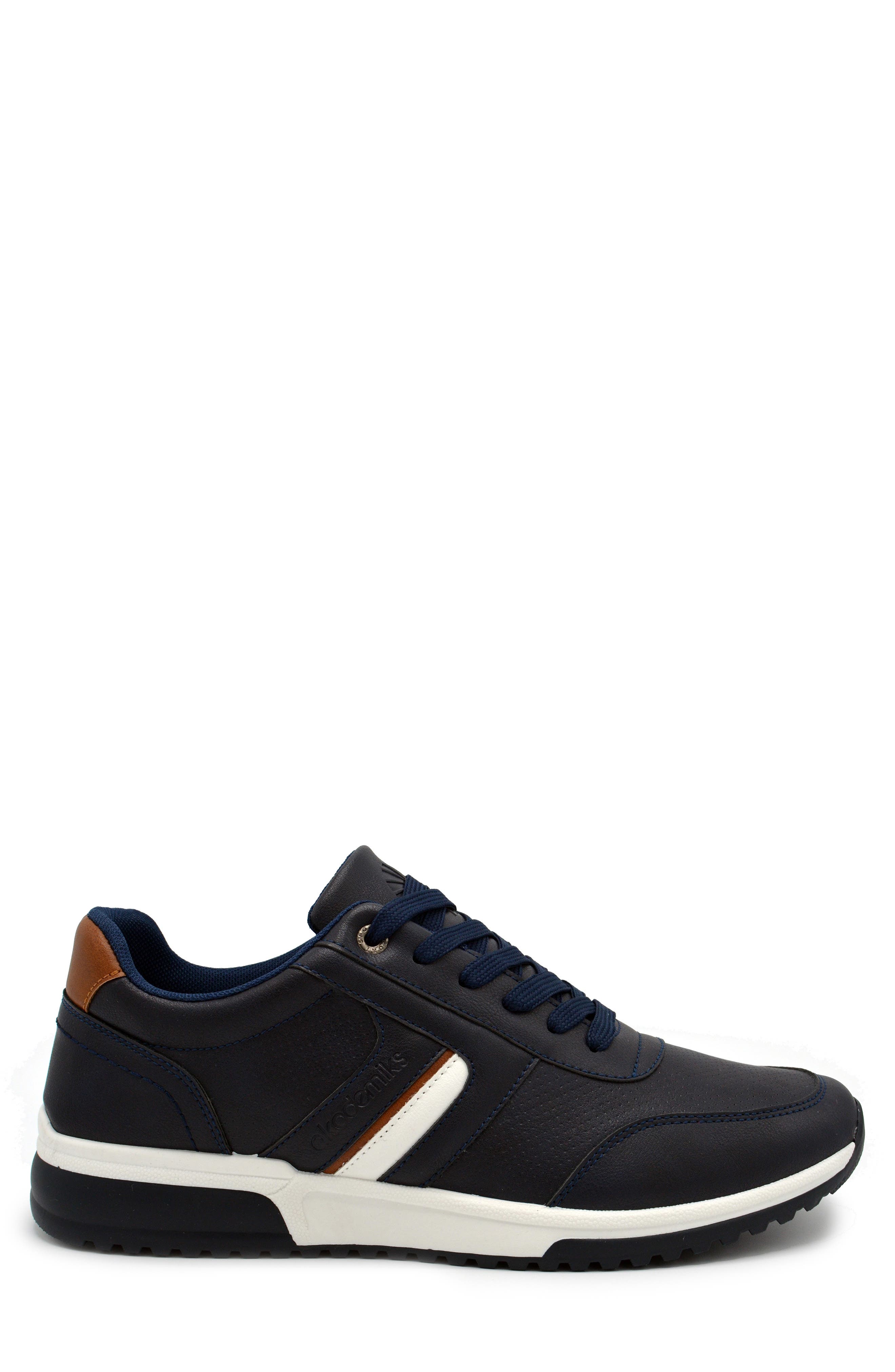 Point Sneaker, Alternate, color, NAVY