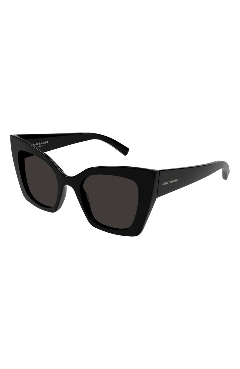 Saint Laurent 51mm Cat Eye Sunglasses, Main, color, 