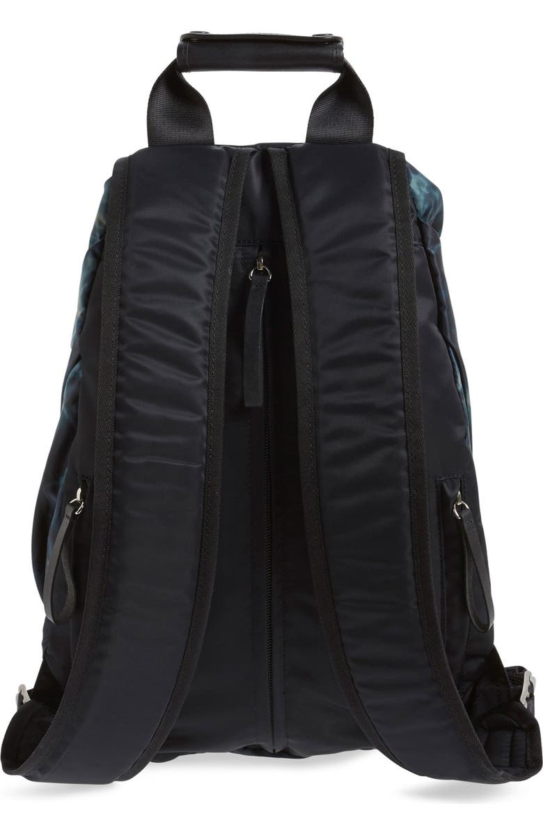 Y's by Yohji Yamamoto 'Tuck' Nylon Backpack, Alternate, color,
