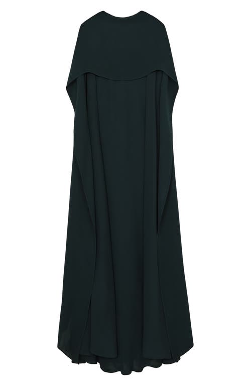 Reiss Greta Cape Back Dress In Blue