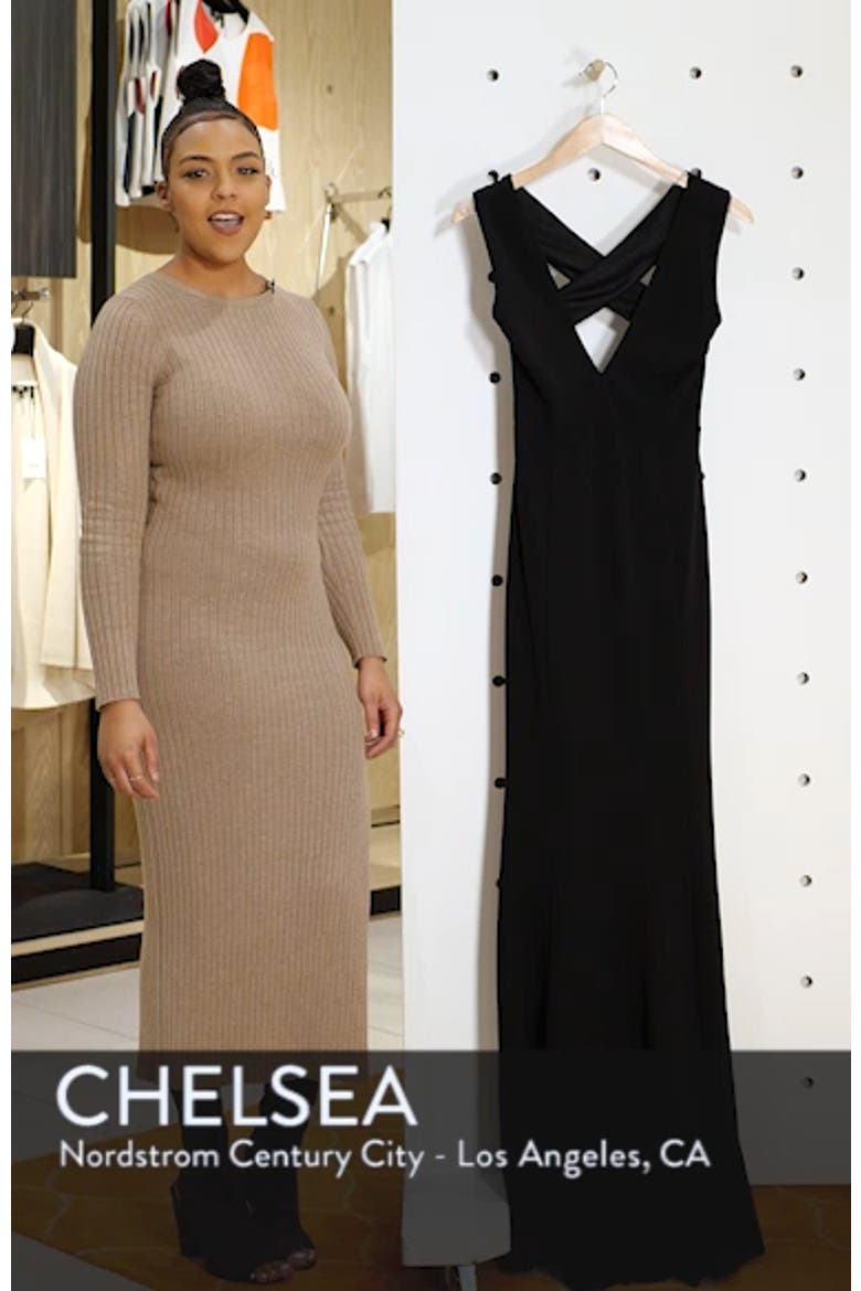 Heaven & Earth Plunge Neck Gown video