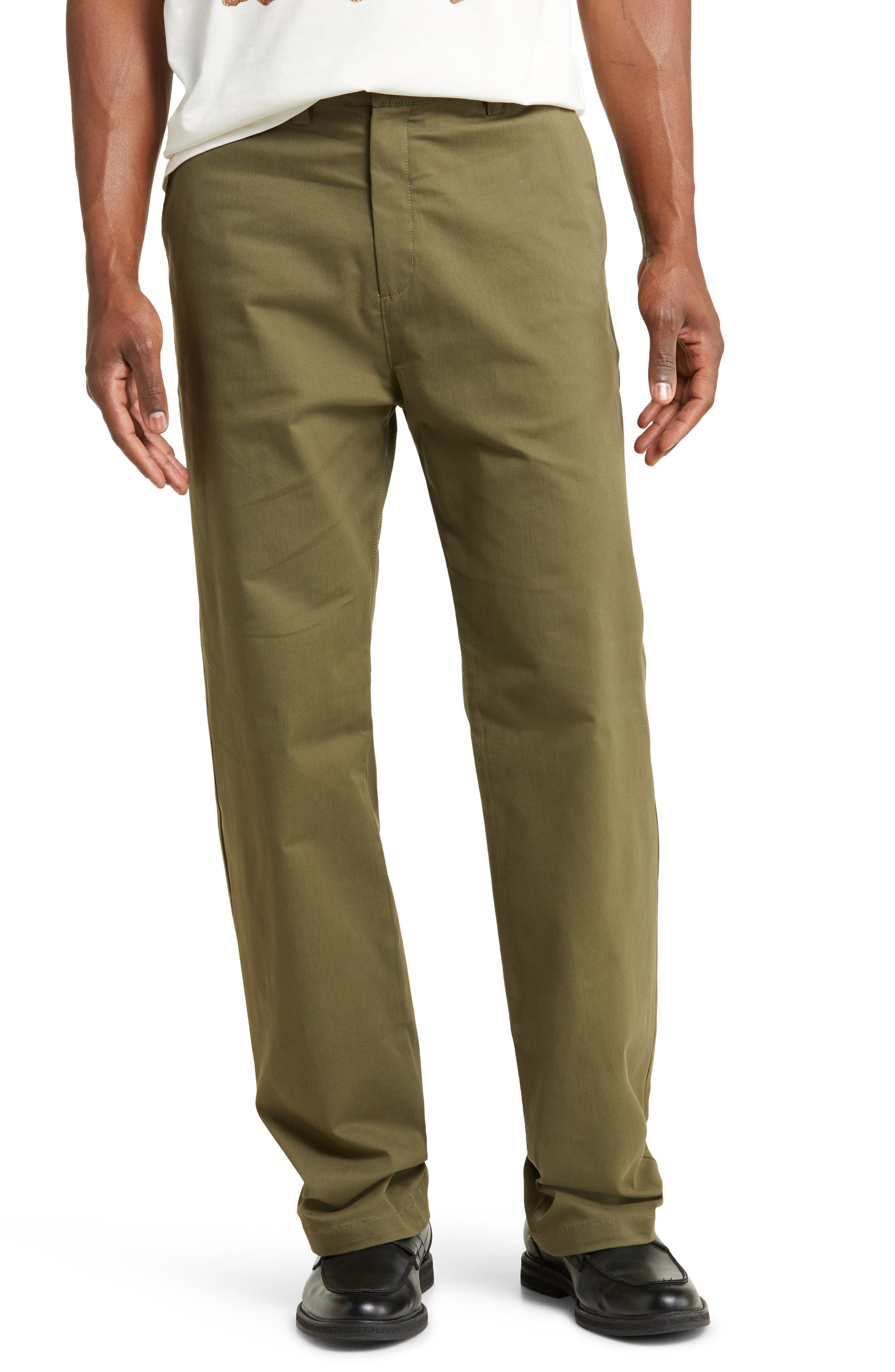 Ross Brushed Cotton Blend Pants