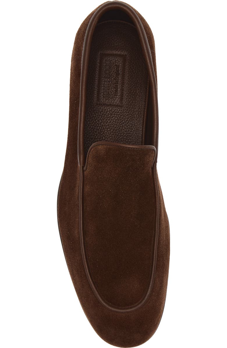 John Lobb Tyne II Loafer, Alternate, color, 2Y-Dark Brown