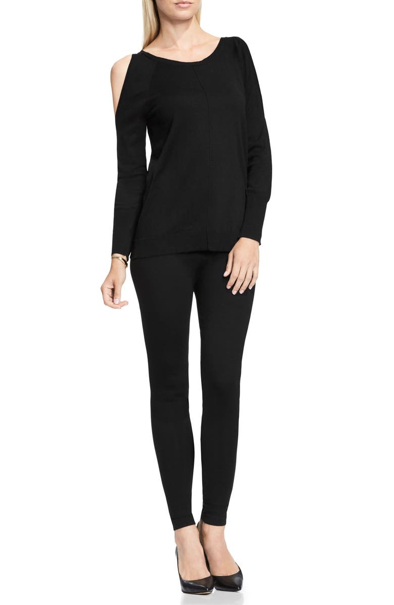 Vince Camuto Cold Shoulder Sweater, Alternate, color,
