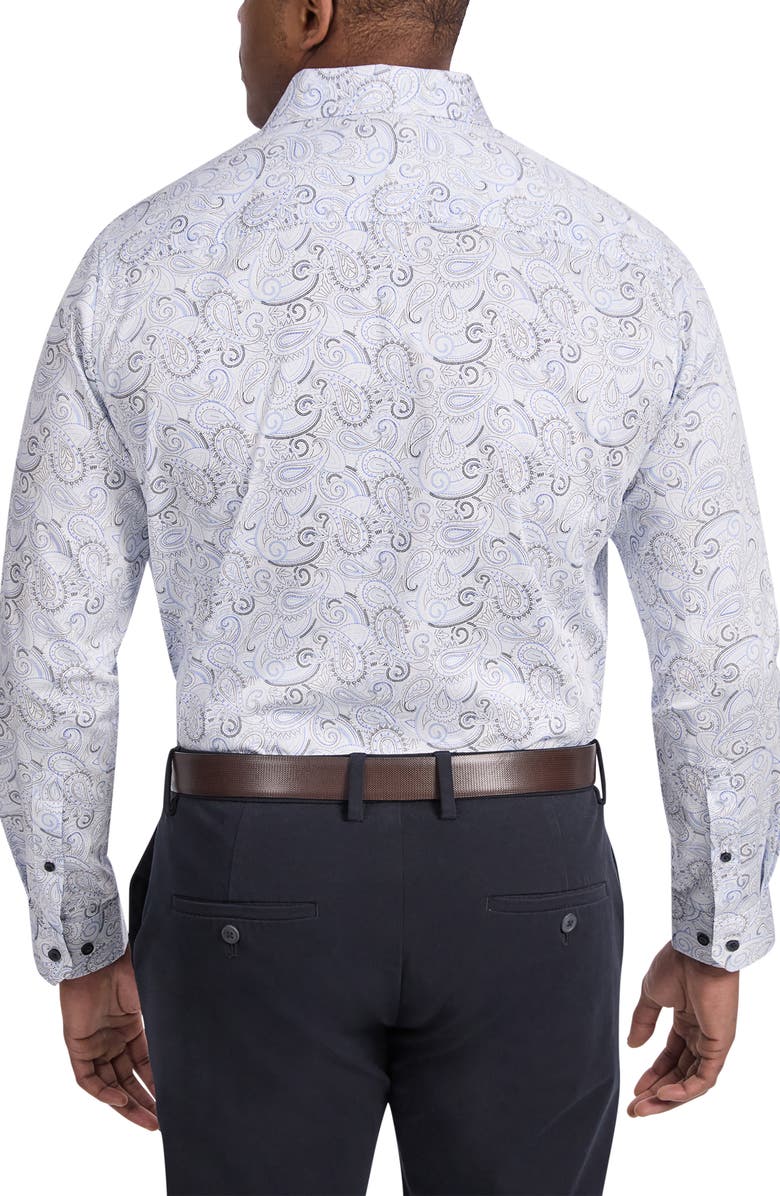 Johnny Bigg Regular Fit Louis Paisley Cotton Button-Up Shirt, Alternate, color,