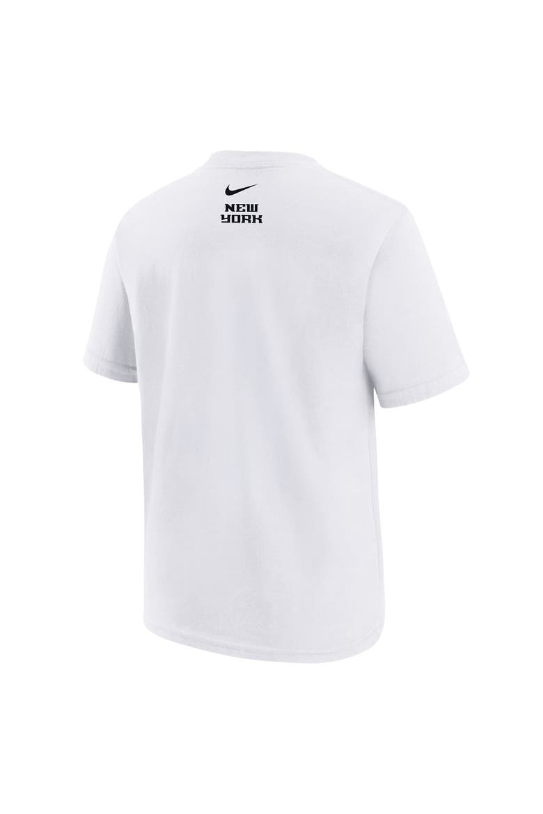 Youth Nike  White New York Liberty Rebel Edition T-Shirt, Alternate, color, White