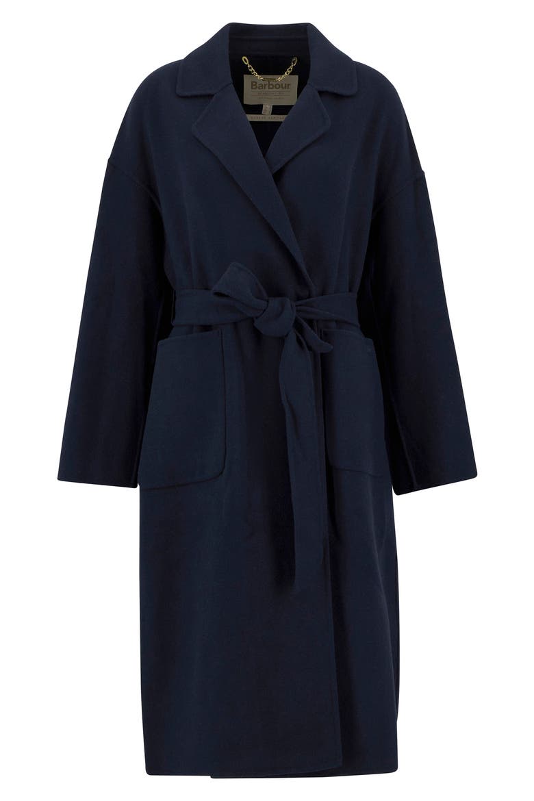 Rachel Wool Blend Coat, Alternate, color, NAVY