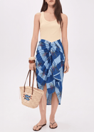 GUADALUPE DESIGN Luciana Palm Pareo Skirt