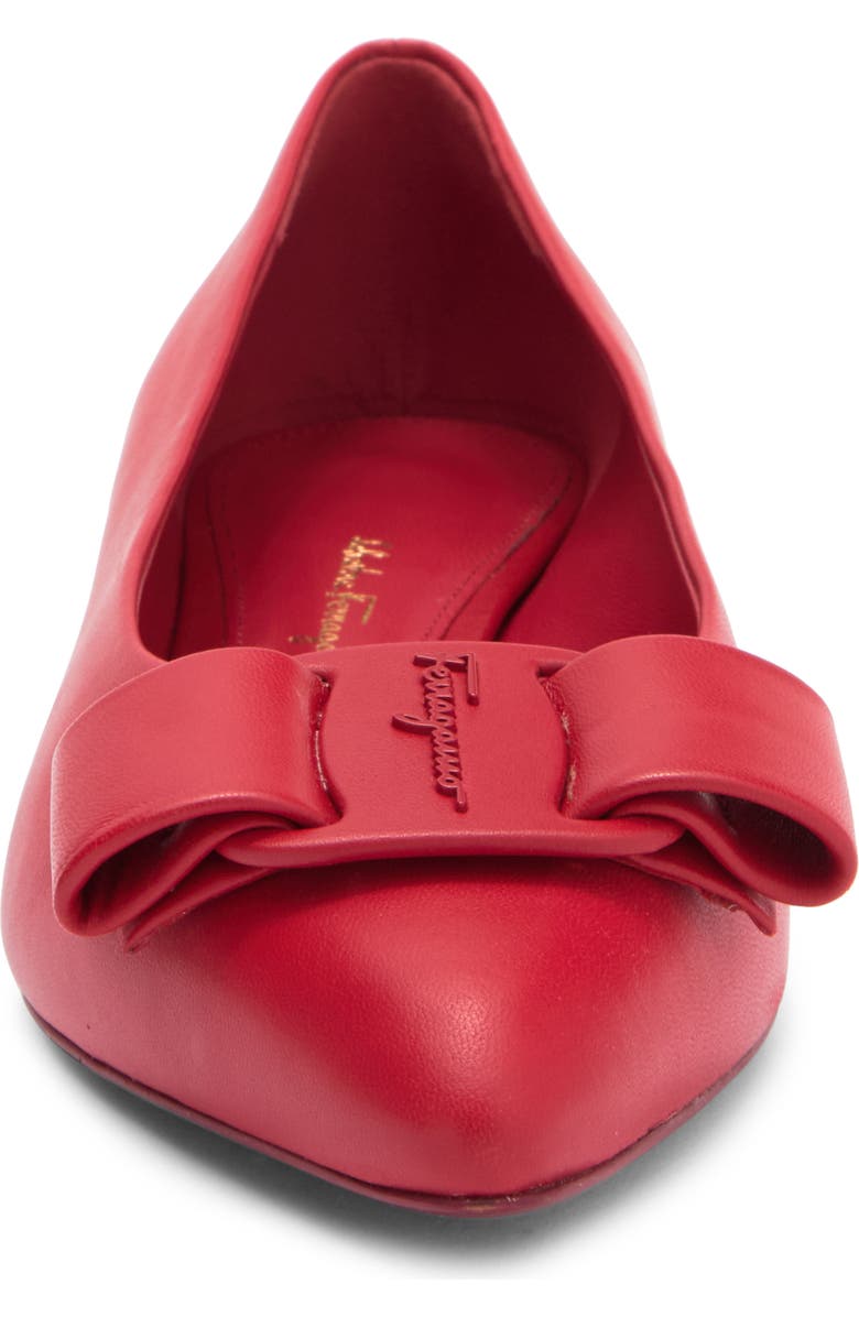 FERRAGAMO Viva Bow Ballet Flat, Alternate, color,