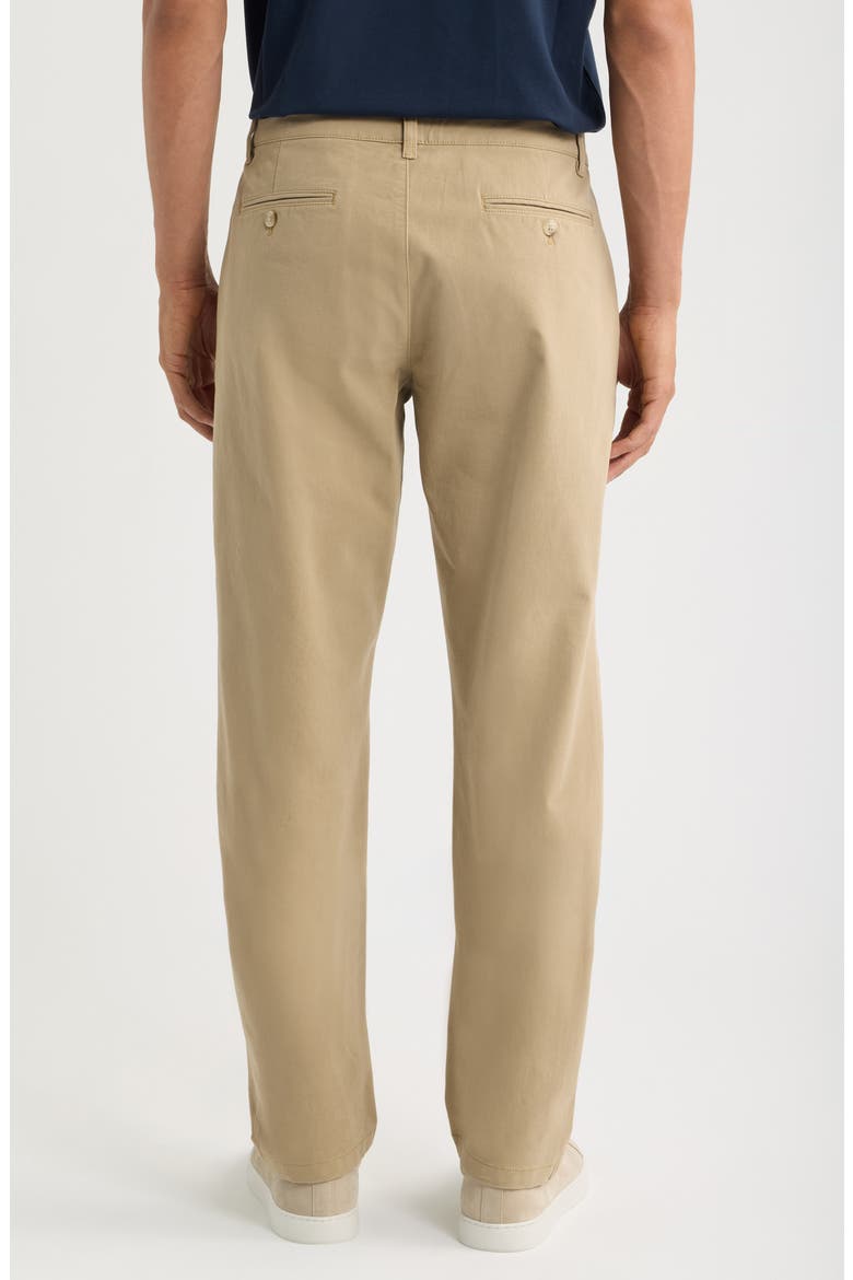 Slim Fit Washed Chino Pants, Alternate, color, TAN BURROW