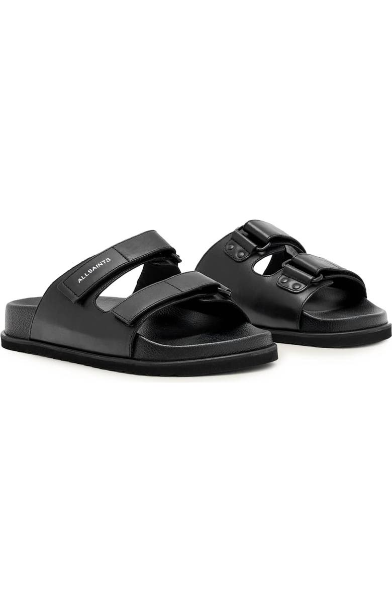 AllSaints Vex Sandal, Main, color, Black