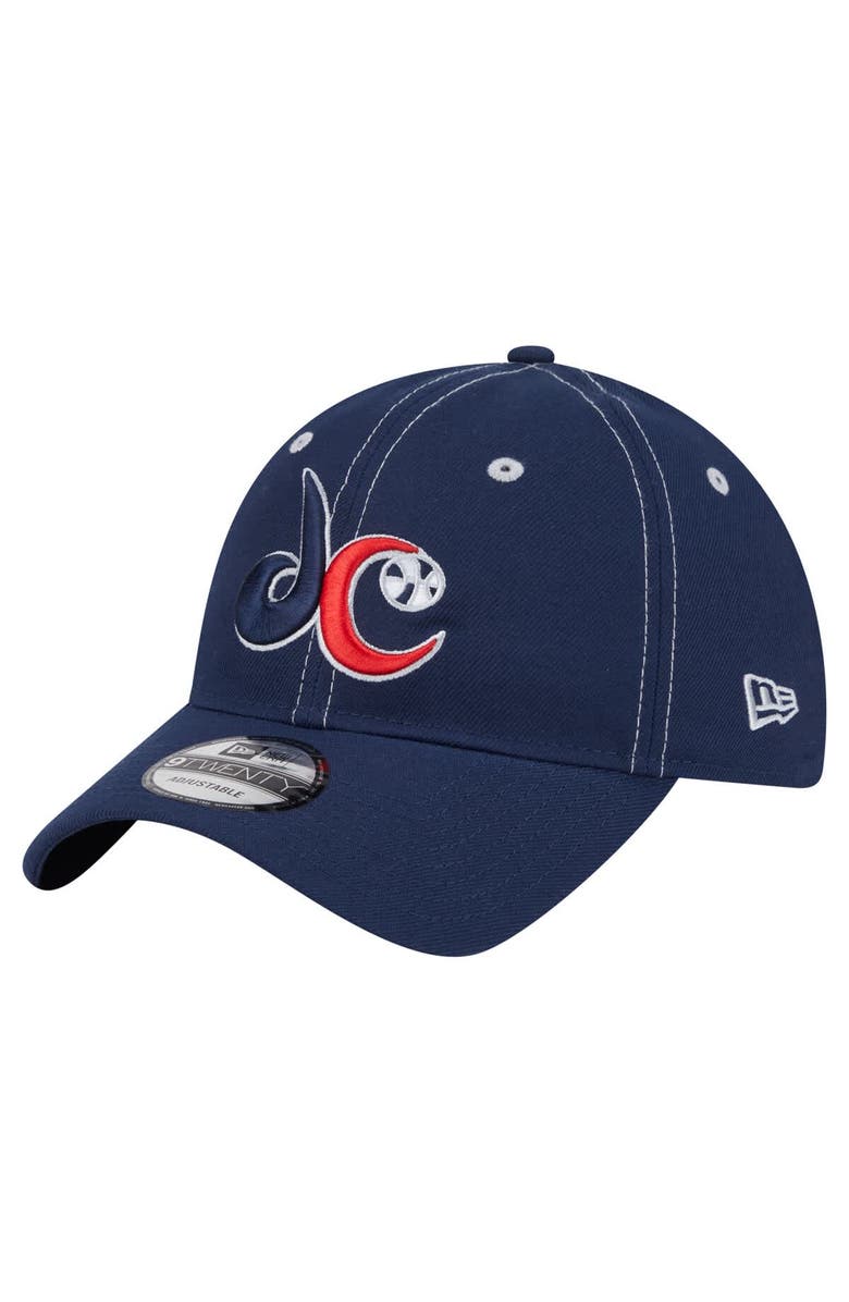 New Era Unisex New Era Navy Washington Mystics Core Alt Logo 9TWENTY Adjustable Hat, Main, color, Navy