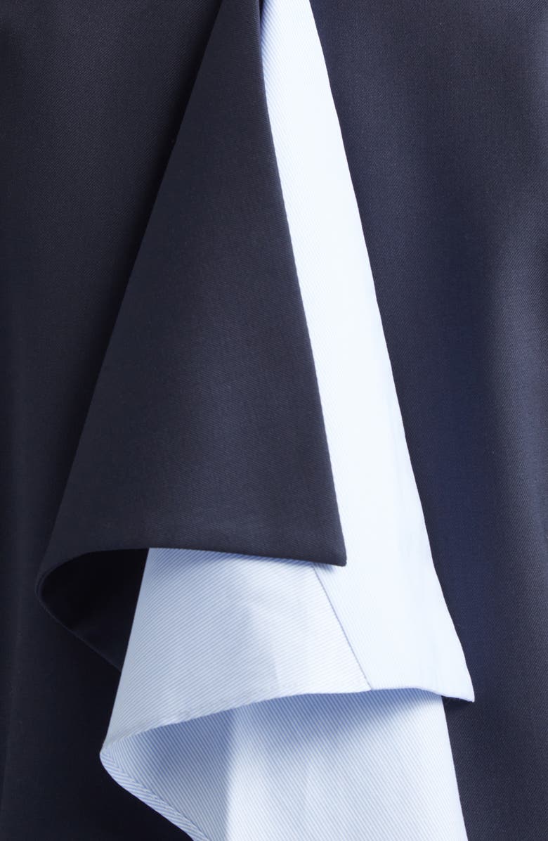 MONSE Back Cascade Blazer, Alternate, color, Midnight