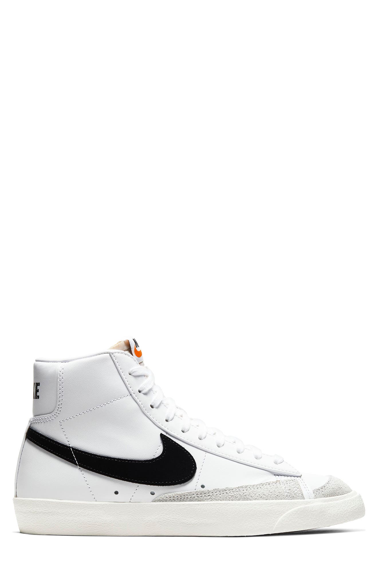 Nike Blazer Mid '77 Sneaker, Alternate, color, 100 White/Black