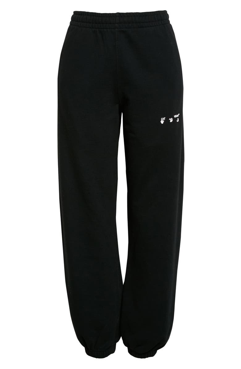 Off-White Logo Cotton Sweatpants, Alternate, color, 