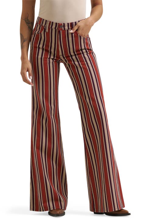 70s High Waist Flare Leg Jeans