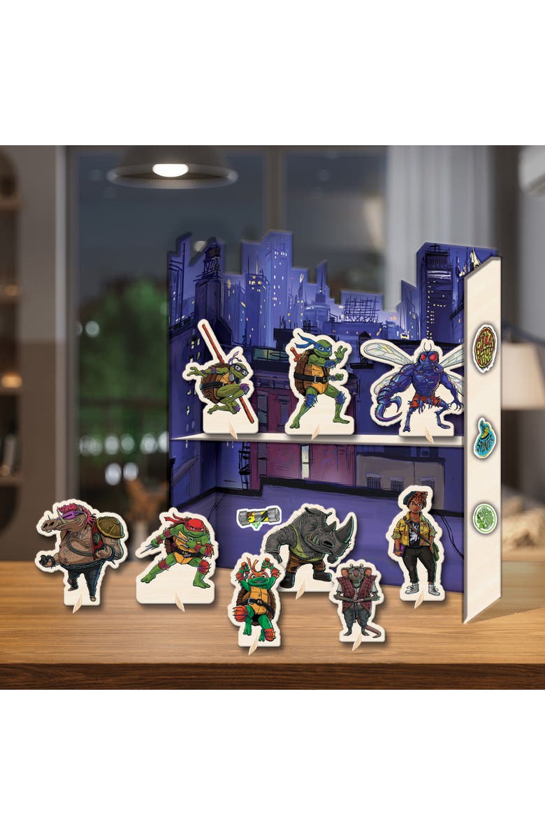 Tara Toy Tmnt Mutant Mayhem Deluxe Activity Set W/ Magic Reveal & Posters, Alternate, color, Multicolored