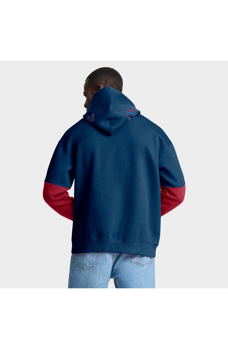 FANATICS Men's Fanatics Navy Houston Texans Helmet Alt Pullover Hoodie, Alternate, color, Navy