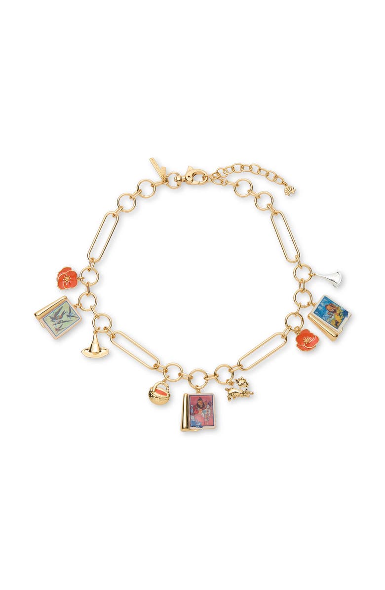 Lele Sadoughi The New Wizard Of Oz Storybook Necklace, Main, color, Wizard Of Oz