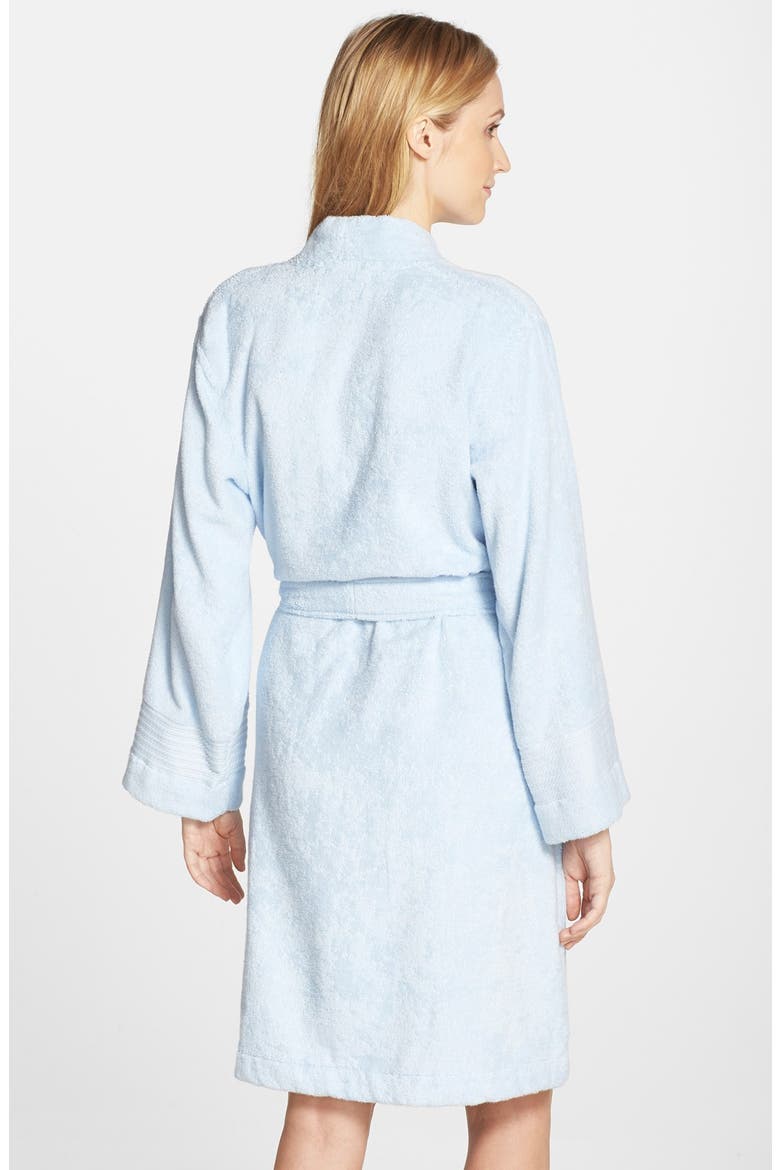 Cotton Terry Robe, Alternate, color, ESTATE BLUE