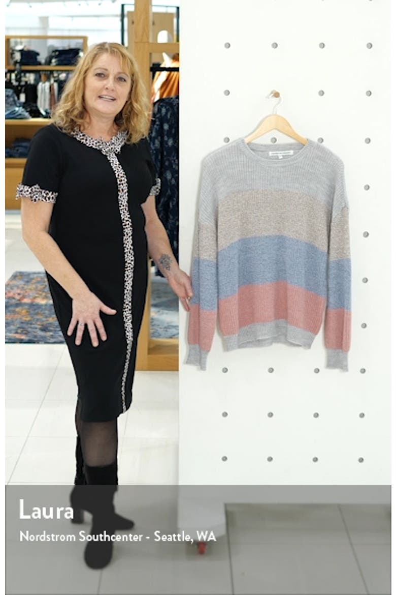 Elaine Stripe Pullover video