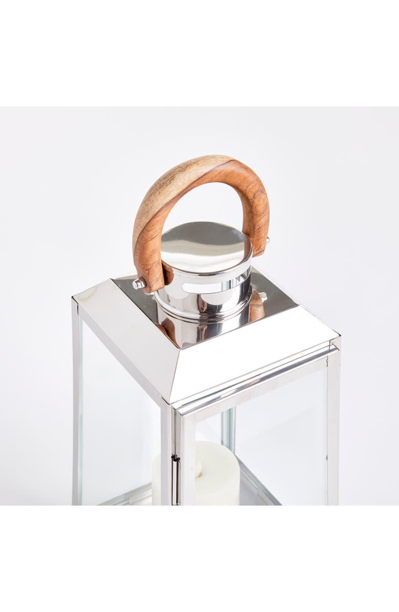 Napa Home & Garden Oceanside Outdoor Lantern, Alternate, color, Silver