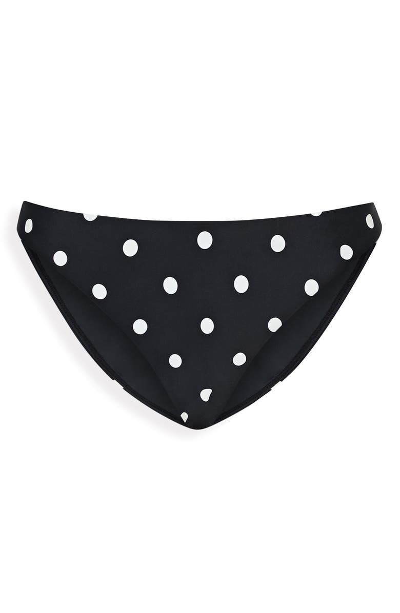 Milly Margot Polka Dot Bikini Bottoms, Alternate, color,